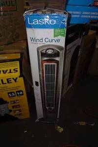 lot 108 image: Lasko Wind Curve Tower Fan