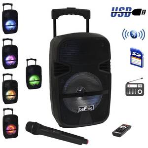 lot 53 image: BeFree BFS-3000 8 Portable Bluetooth Speaker