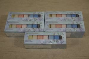 lot 174 image: 5 Packs of 7 Pre De Provence Guest Soaps Shea Butter Enriched