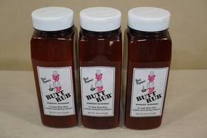 lot 177 image: 3 Bad Byrons Butt Rub BBQ Seasoning - 26 OZ each