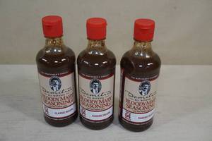 lot 178 image: 3 Demitris All Natural Bloodmary Seasoning 16 FL OZ each