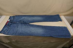 lot 191 image: Rock & Roll Double Barrel Straight Leg Denim Jeans 40Wx38L