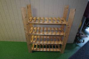 lot 218 image: Ikea Gorm Shelf For Bottles