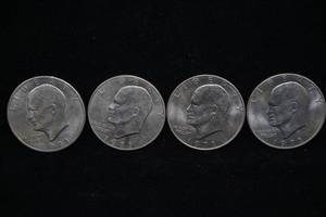 lot 233 image: 1971 Eisenhower Dollar Coins