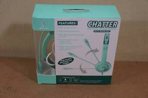 lot 28 image: NEW Chatter Kid Safe Headphones with Mic