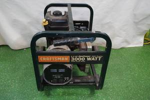 lot 53 image: Craftsman 3000W Gas Generator - 4400W Max