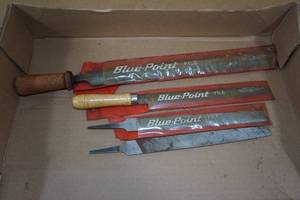 lot 60 image: Files with Handles - Appear to be Blue Point