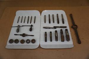lot 83 image: Assorted Taps and Dies