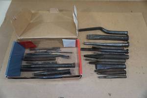 lot 88 image: Assorted Punches and Chisels