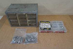 lot 114 image: Assorted Fasteners with Organizers