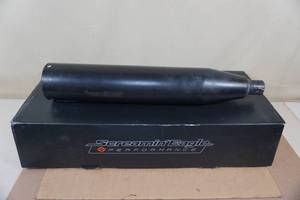 lot 120 image: Screamin Eagle Harley Davidson Exhaust Pipes - Black