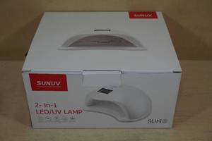 lot 143 image: Sunuv 2 in 1 LED UV Lamp
