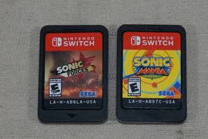 lot 154 image: Nintendo Switch Games - Sonic Forces, Mania Plus