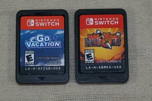 lot 155 image: Nintendo Switch Games - Go Vacation, Has Been Heroes