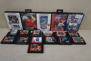 lot 158 image: Sega Genesis Games