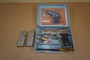 lot 2 image: Interarms Firestar 9mm Semi-Automatic Pistol with 3 Mags and Case