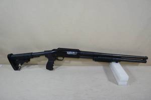 lot 17 image: Mossberg 500A Tactical 12 Gauge Pump Action Shotgun
