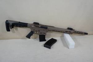 lot 18 image: Citadel Boss-25 AR Format Semi-Automatic 12 Gauge Shotgun - 2 Mags