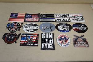 lot 68 image: Assorted Gun Rights Magnets