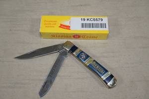 lot 74 image: Kissing Crane Freemason Limited Edition Collector Knife - KC5579