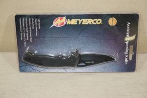 lot 80 image: Meyerco Assisted Opening Pocket Knife