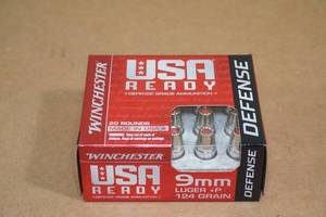 lot 95 image: 20 Winchester Defense 9mm Luger P 124 Gr Ammo