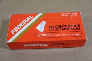 lot 104 image: 20 Federal .35 Rem 200 Gr SP Ammo