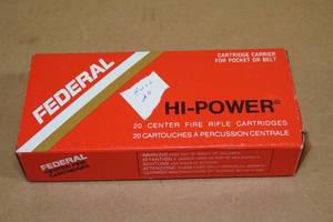 lot 109 image: 20 Federal .22-250 Rem 55 Gr SP Ammo