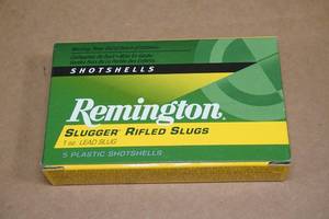 lot 143 image: 5 Remington Slugger 12 Ga 2-34 1 Oz Lead Slugs