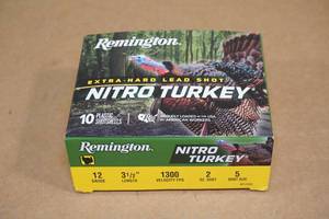 lot 152 image: 10 Remington Nitro Turkey 12 Ga 3-12 5 Shot Shotshells