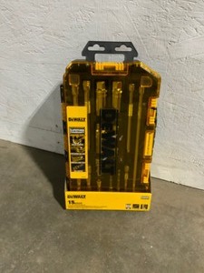 DEWALT 14 in. and 38 in. Drive Tool Accessory Set with Case (15-Piece). See Pictures