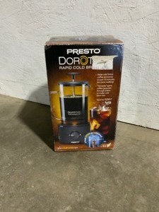 Presto Dorothy Rapid Cold Brew 5-Cup Black Coffeemaker. See Pictures
