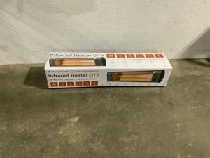 Heat Storm Tradesman 1,500-Watt Electric Outdoor Infrared Quartz Portable Space Heater with WallCeiling Mount. See Pictures