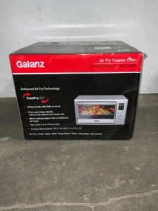 Galanz 26 qt. 1800-Watt Stainless Steel 6-Slice with Air Fry Digital Toaster Oven. See Pictures