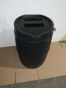 FCMP Outdoor 45 Gal. RC45 Rain Barrel, Black. See Pictures
