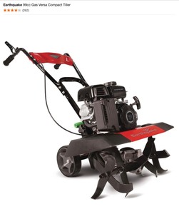 Earthquake 99cc Gas Versa Compact Tiller. See Pictures