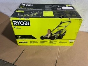 RYOBI 13 in. 11 Amp Corded Electric Walk Behind Push Mower. See Pictures