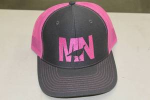 Richardson Sports Snapback Trucker Cap MN Turkey Dark GreyPinkPink Print
