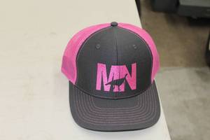 Richardson Sports Snapback Trucker Cap MN Turkey Dark GreyPinkPink Print