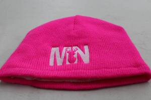 Stocking Cap MN Buck PinkWhiteWhite Print