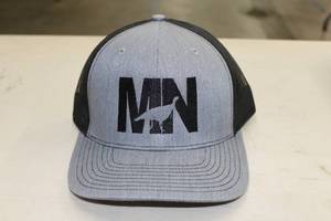 Richardson Sports Snapback Trucker Cap MN Turkey Light GreyBlackBlack Print