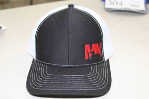 Richardson Sports Snapback Trucker Cap MN Duck BlackWhiteRed Print