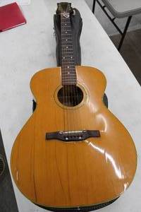 lot 604 image: Epiphone 6-String Acoustic Guitar with Hard Case