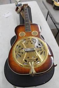 lot 602 image: Tut  Taylor Resophonic 6-String Resonator Drobo Guitar with Hard Case