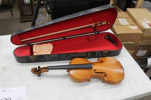 lot 620 image: Violin with Hard Case