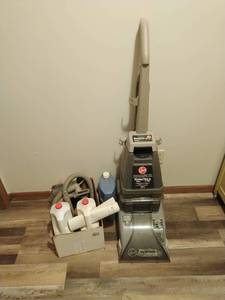 lot 221 image: Hoover Steam Vac With Accessories