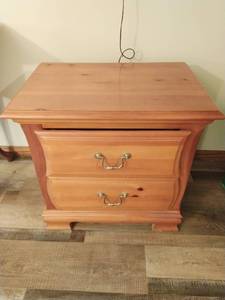 lot 218 image: Lexington Two Drawer Nightstand