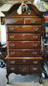 lot 244 image: American Drew Chip And Dale Style Dresser