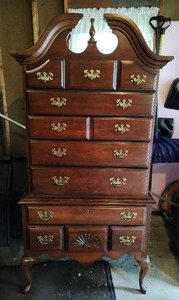 lot 245 image: American Drew Chip And Dale Style Dresser