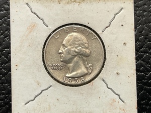 1958 Washington Quarter